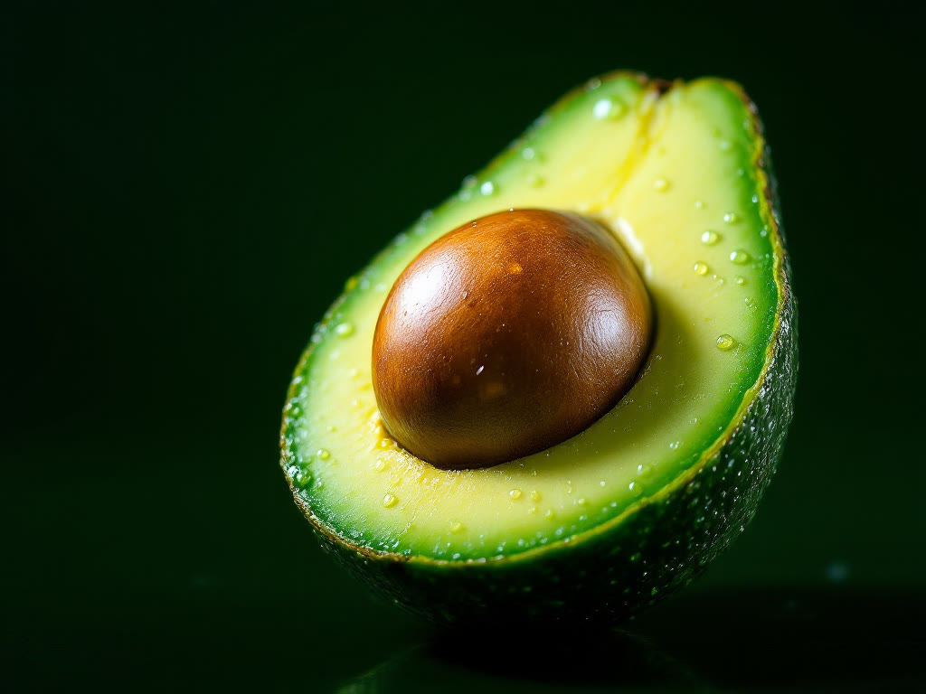 Aguacate abierto