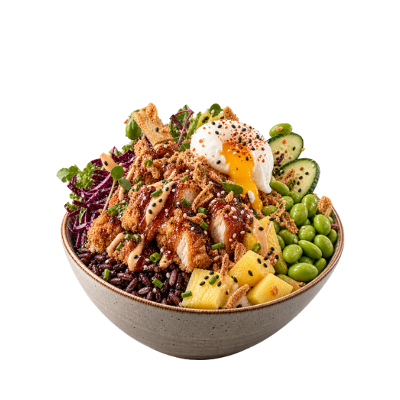 Poké Crunchy Chicken